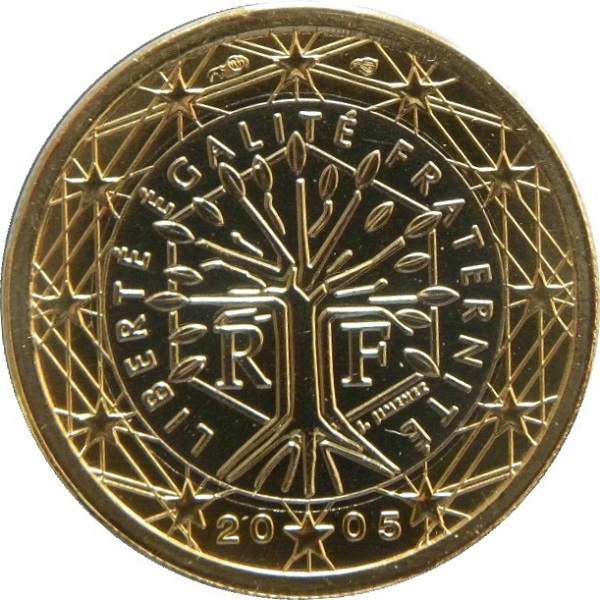 Франция 1 Евро