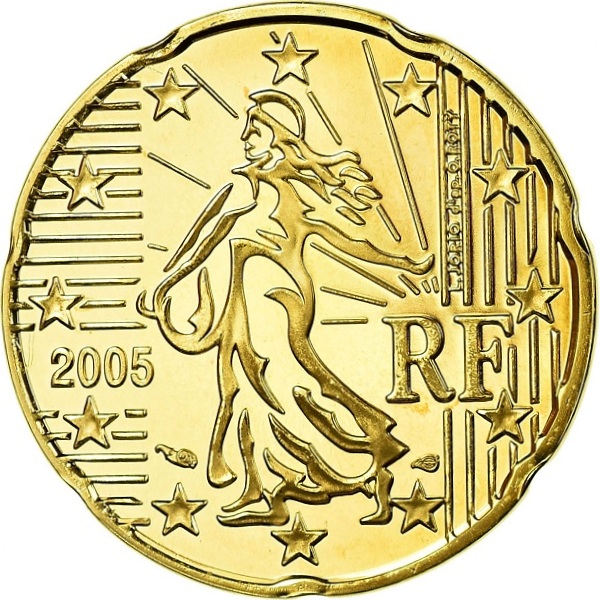 Франция 20 Евро цент