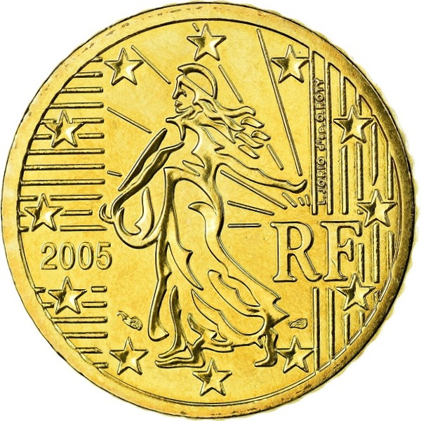 Франция 50 Евро цент