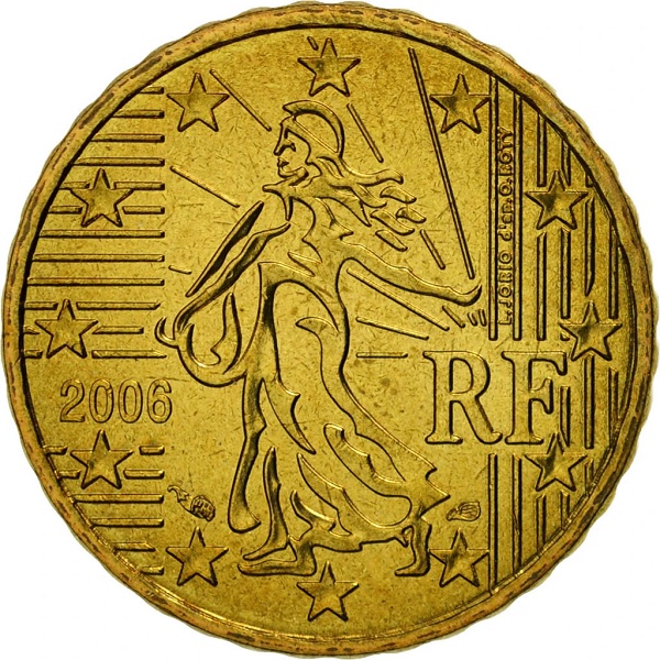 Франция 10 Евро цент