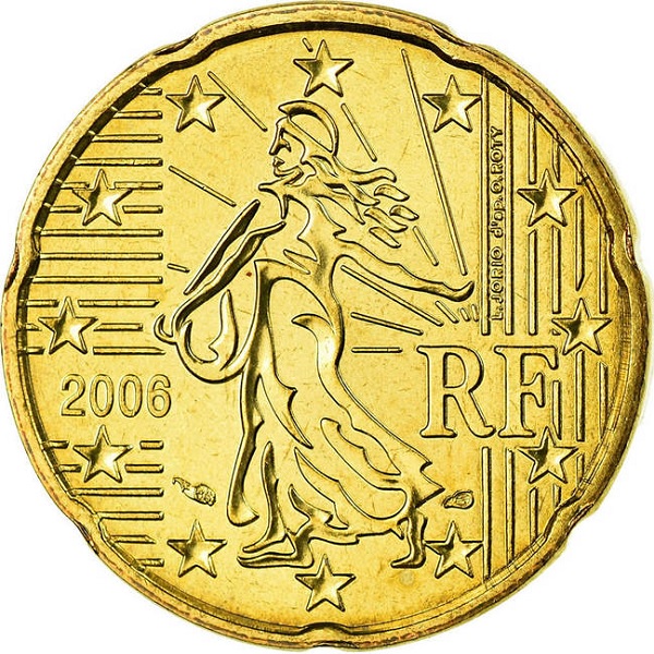 Франция 20 Евро цент