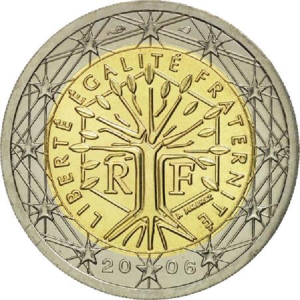 Франция 2 Евро