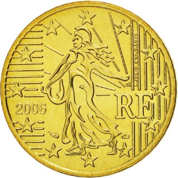 Франция 50 Евро цент