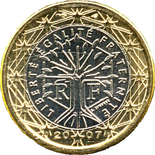 Франция 1 Евро