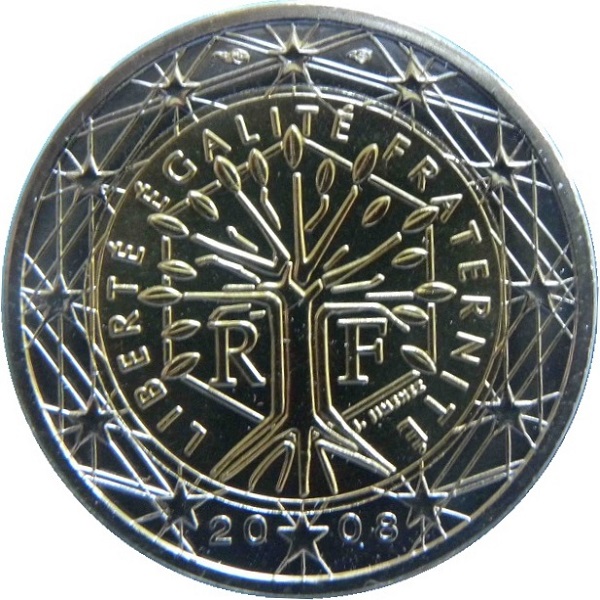 Франция 2 Евро