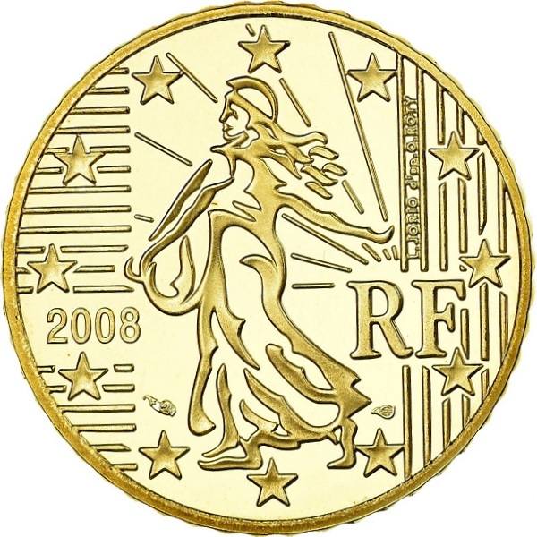 Франция 50 Евро цент