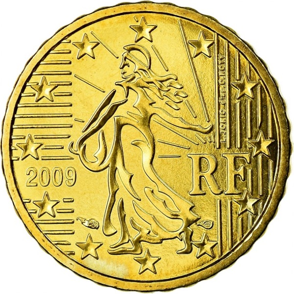 Франция 10 Евро цент