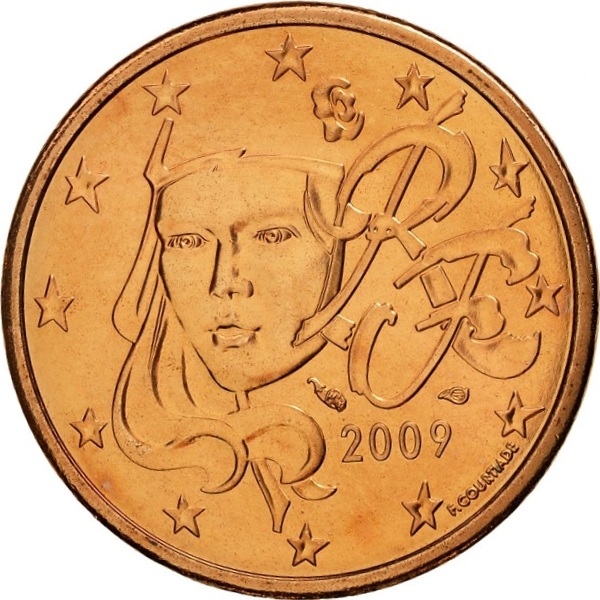 Франция 5 Евро цент