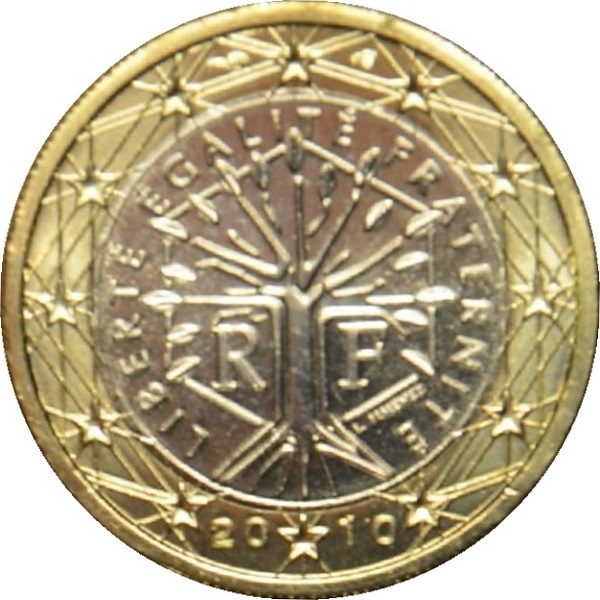 Франция 1 Евро