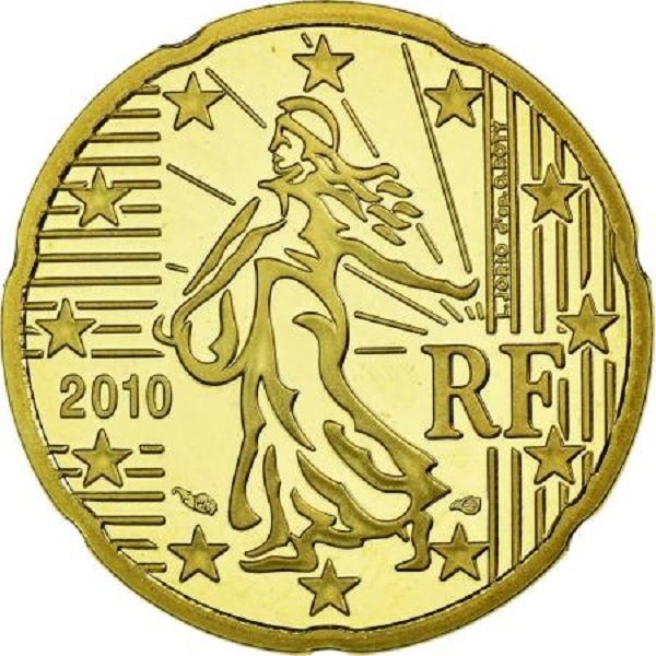 Франция 20 Евро цент