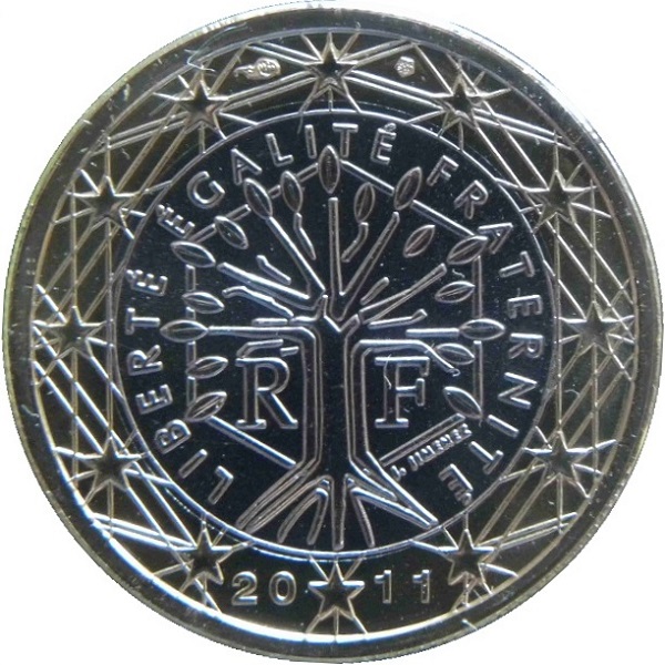 Франция 1 Евро