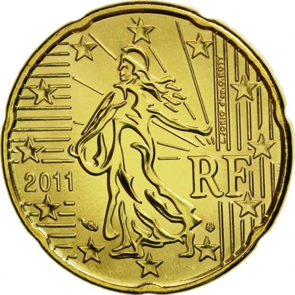 Франция 20 Евро цент