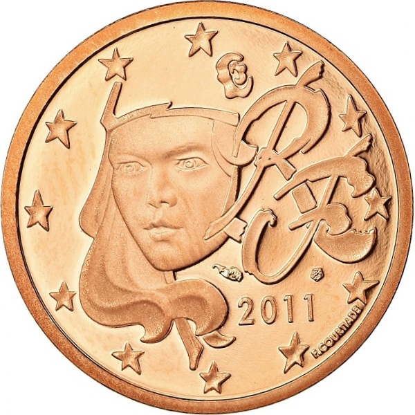 Франция 5 Евро цент