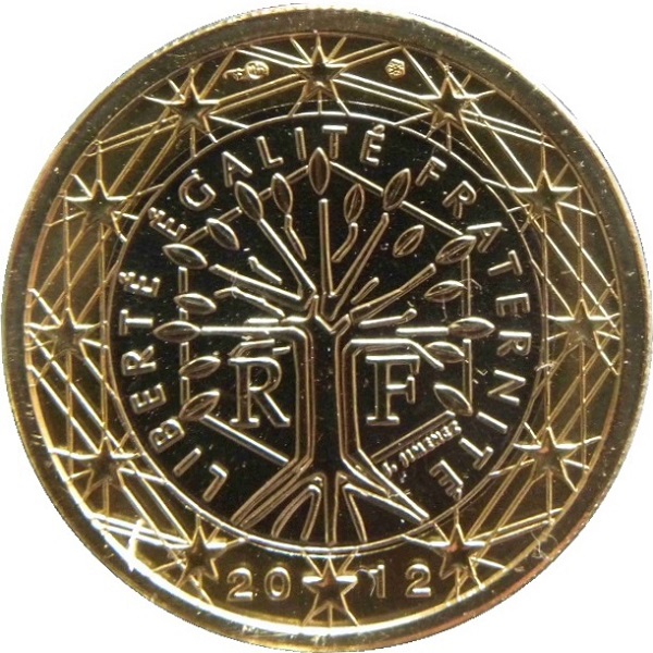 Франция 1 Евро