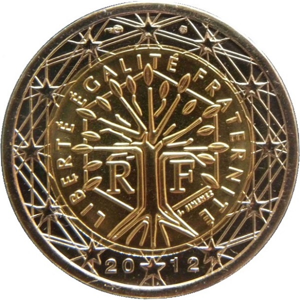 Франция 2 Евро