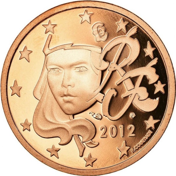 Франция 5 Евро цент