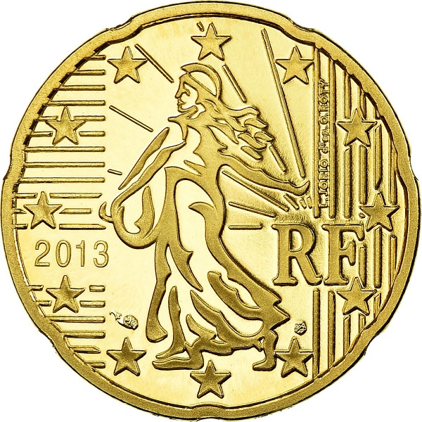 Франция 20 Евро цент