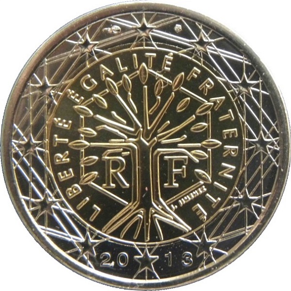 Франция 2 Евро