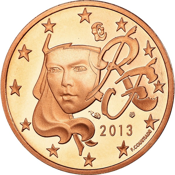 Франция 5 Евро цент