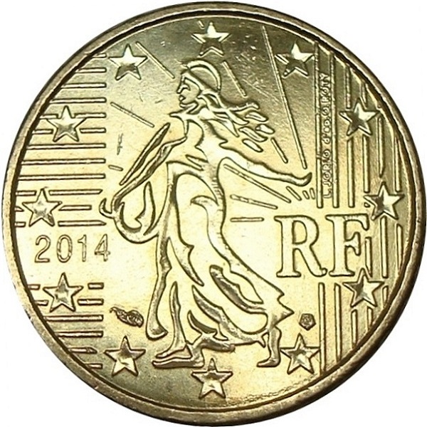 Франция 10 Евро цент