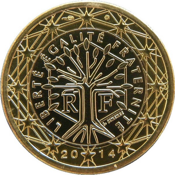 Франция 1 Евро