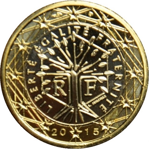 Франция 1 Евро