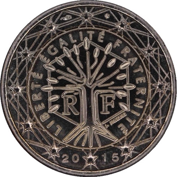 Франция 2 Евро