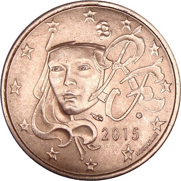 Франция 5 Евро цент