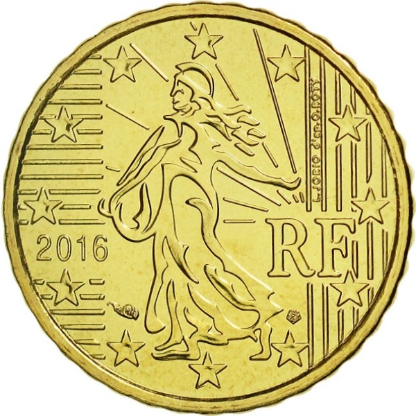 Франция 10 Евро цент