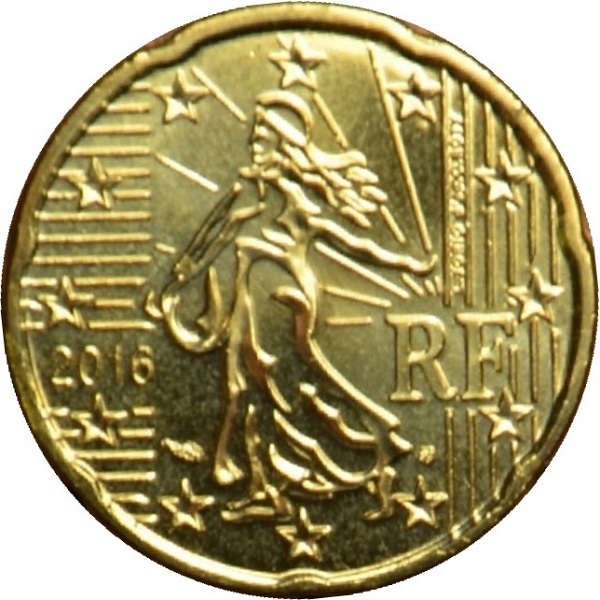 Франция 20 Евро цент