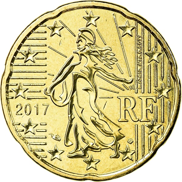Франция 20 Евро цент