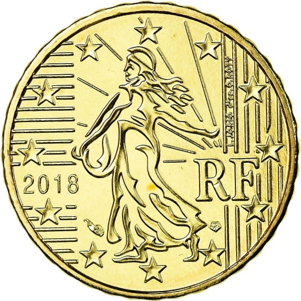 Франция 10 Евро цент