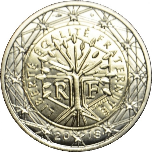 Франция 2 Евро