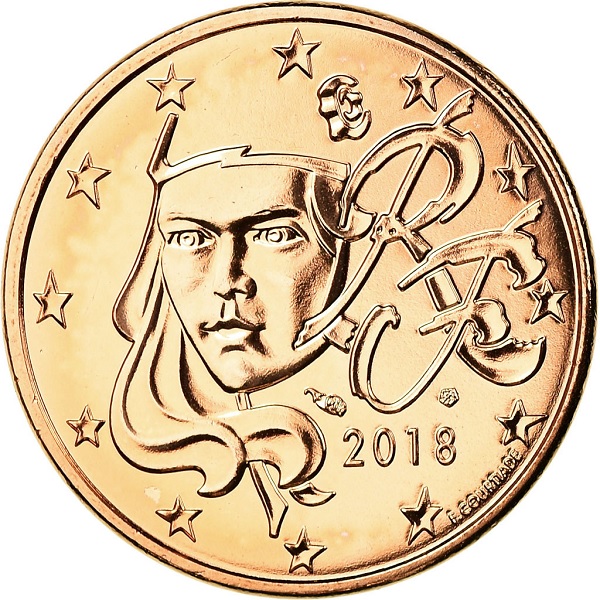 Франция 5 Евро цент