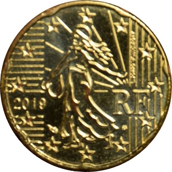 Франция 20 Евро цент