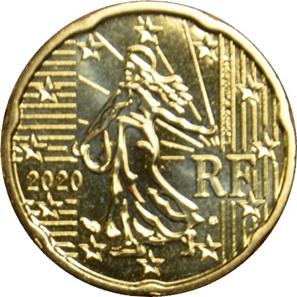 Франция 20 Евро цент