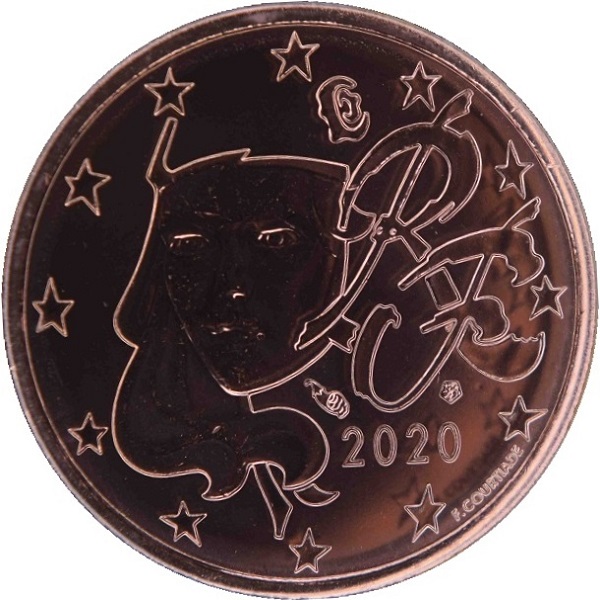 Франция 2 Евро цент