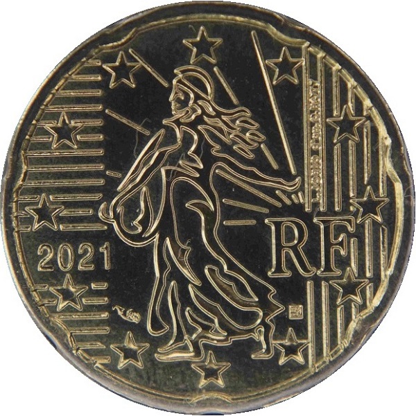 Франция 20 Евро цент