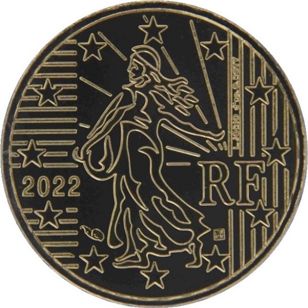 Франция 10 Евро цент