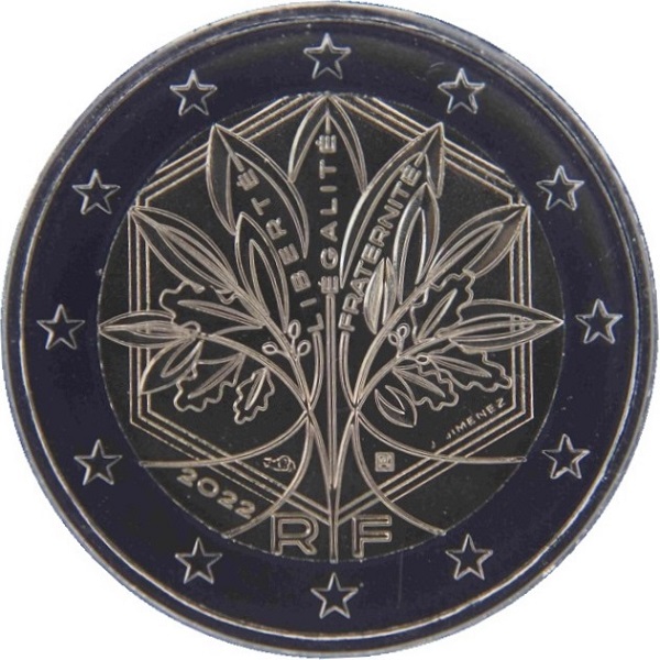 Франция 2 Евро