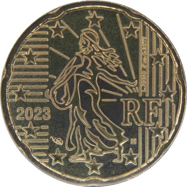 Франция 20 Евро цент