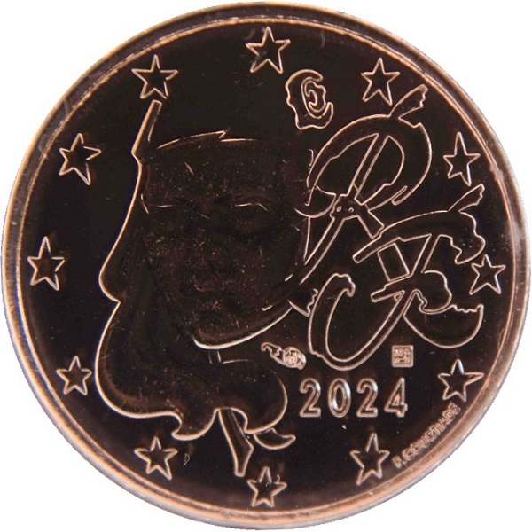 Франция 2 Евро цент