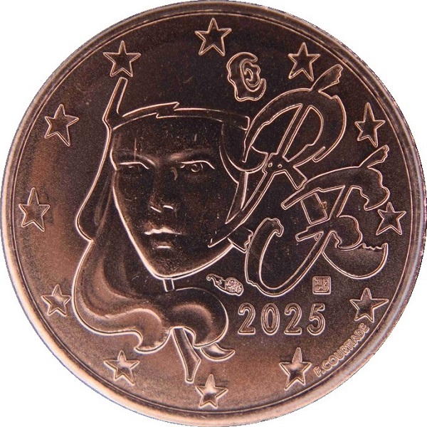 Франция 2 Евро цент