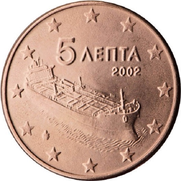 Греция 5 Евро цент