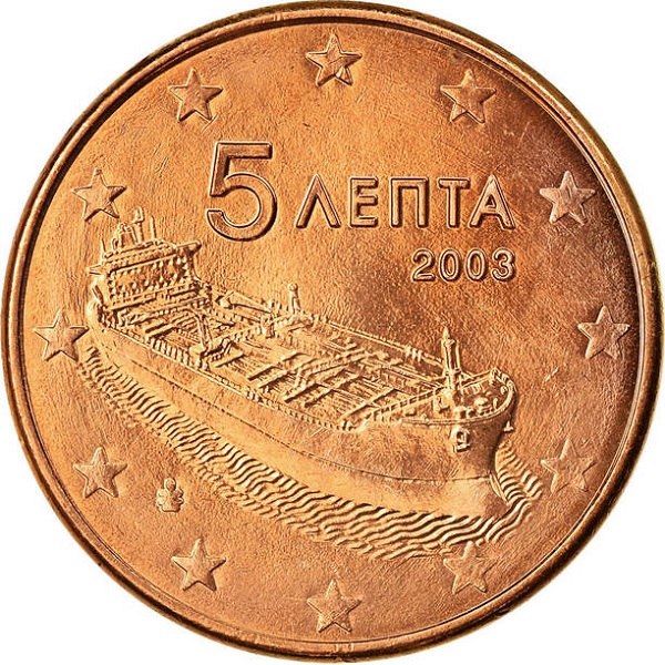 Греция 5 Евро цент