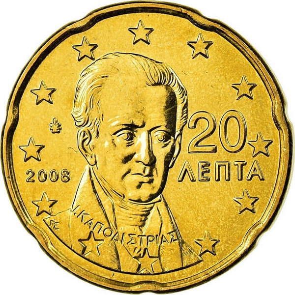 Греция 20 Евро цент