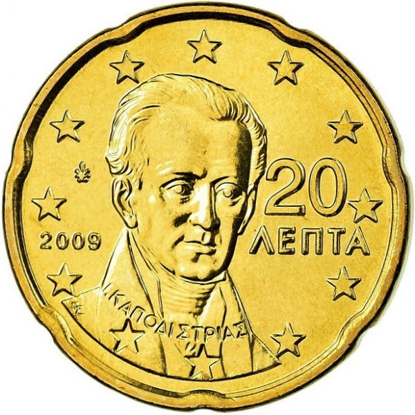 Греция 20 Евро цент