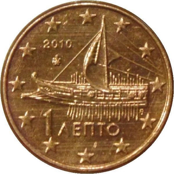 Греция 1 Евро цент