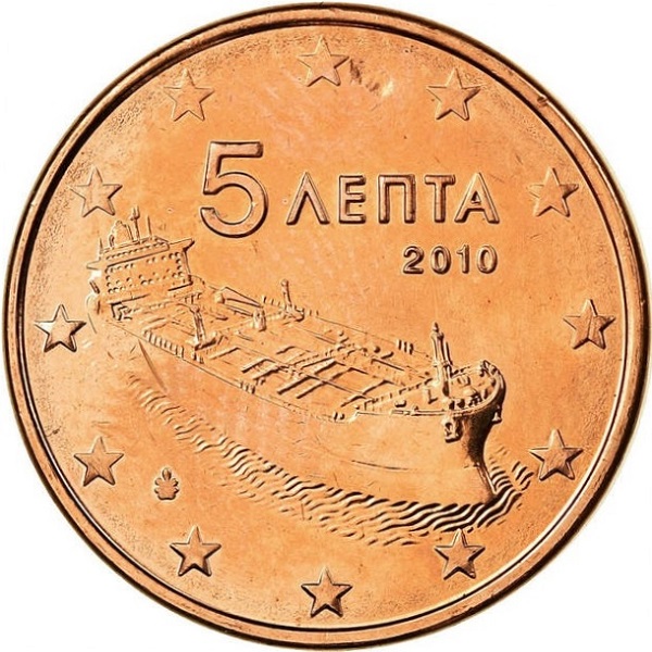 Греция 5 Евро цент