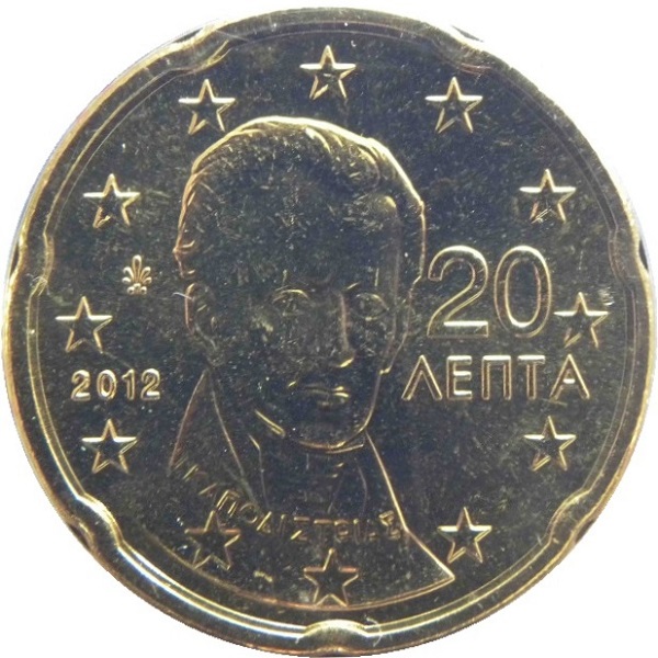 Греция 20 Евро цент